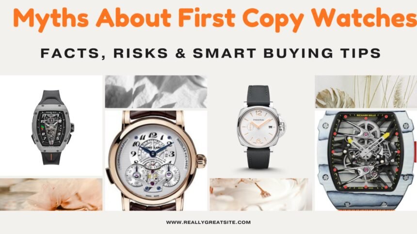 Myths About First Copy Watches